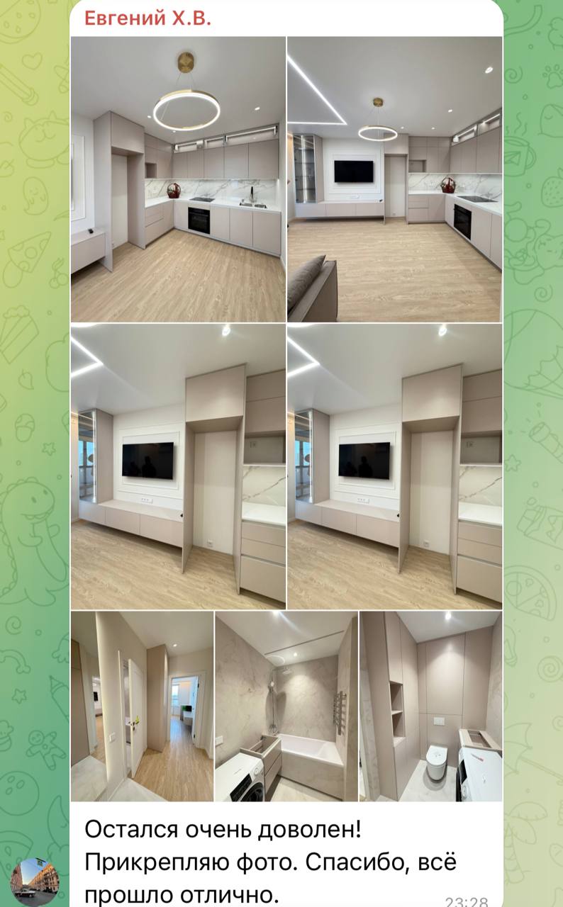 Отзыв о ремонте кухни